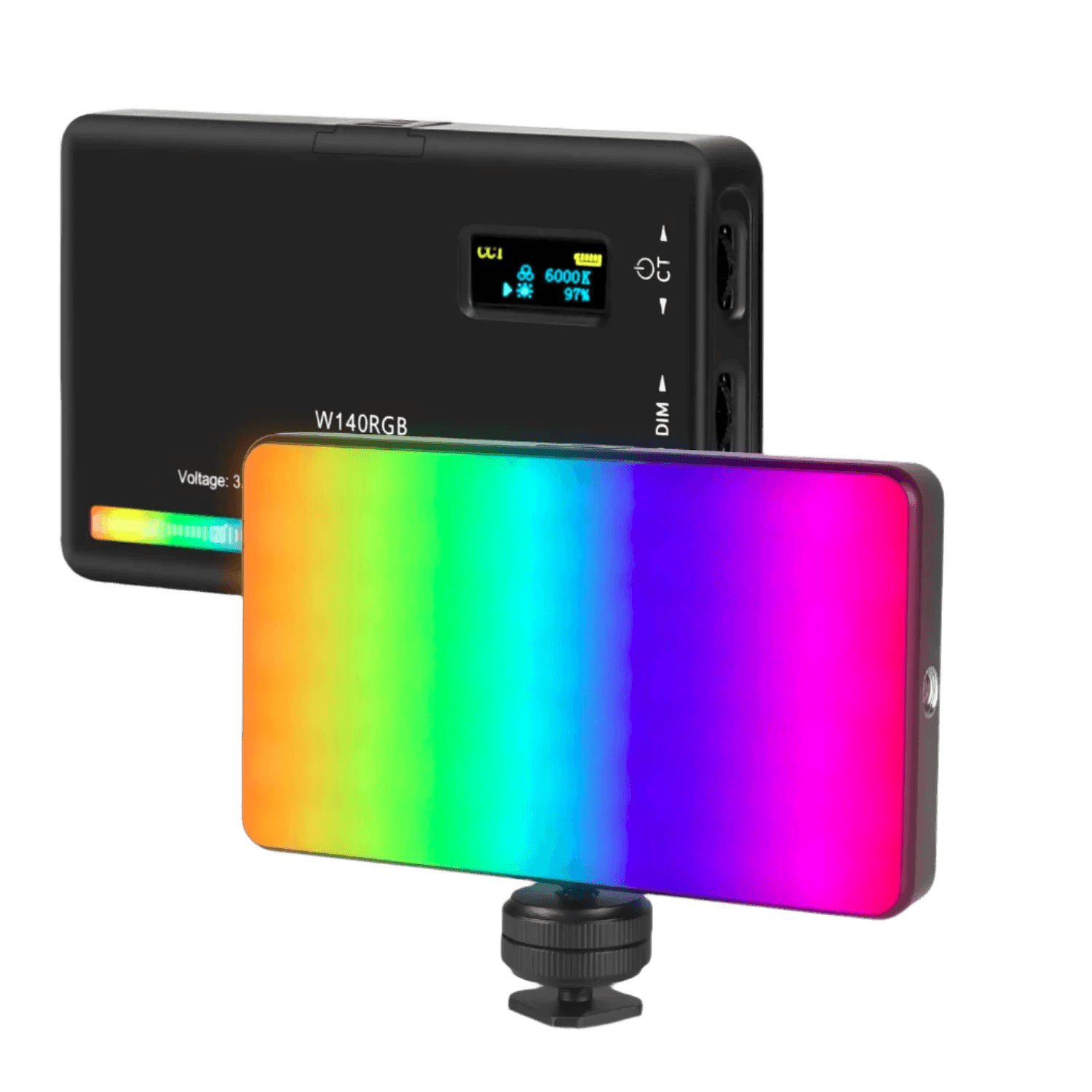 RGB Video Light 2500-9000K LED Camera Light 3100mAh - TKINGS