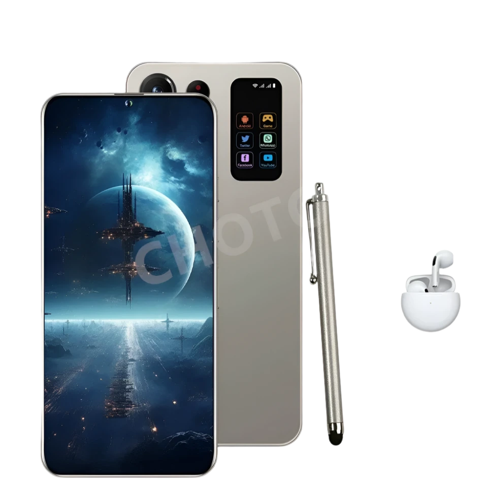 S+ 25 Ultra Global Version Original 7.3HD Mobile Phones 4G 5G Dual Sim - TKINGS