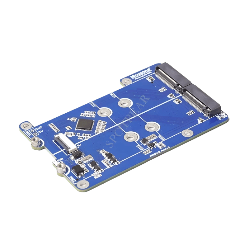 Raspberry Pi 5 PCIe to M.2 NVMe Dual SSD Adapter MPS2280D - TKINGS