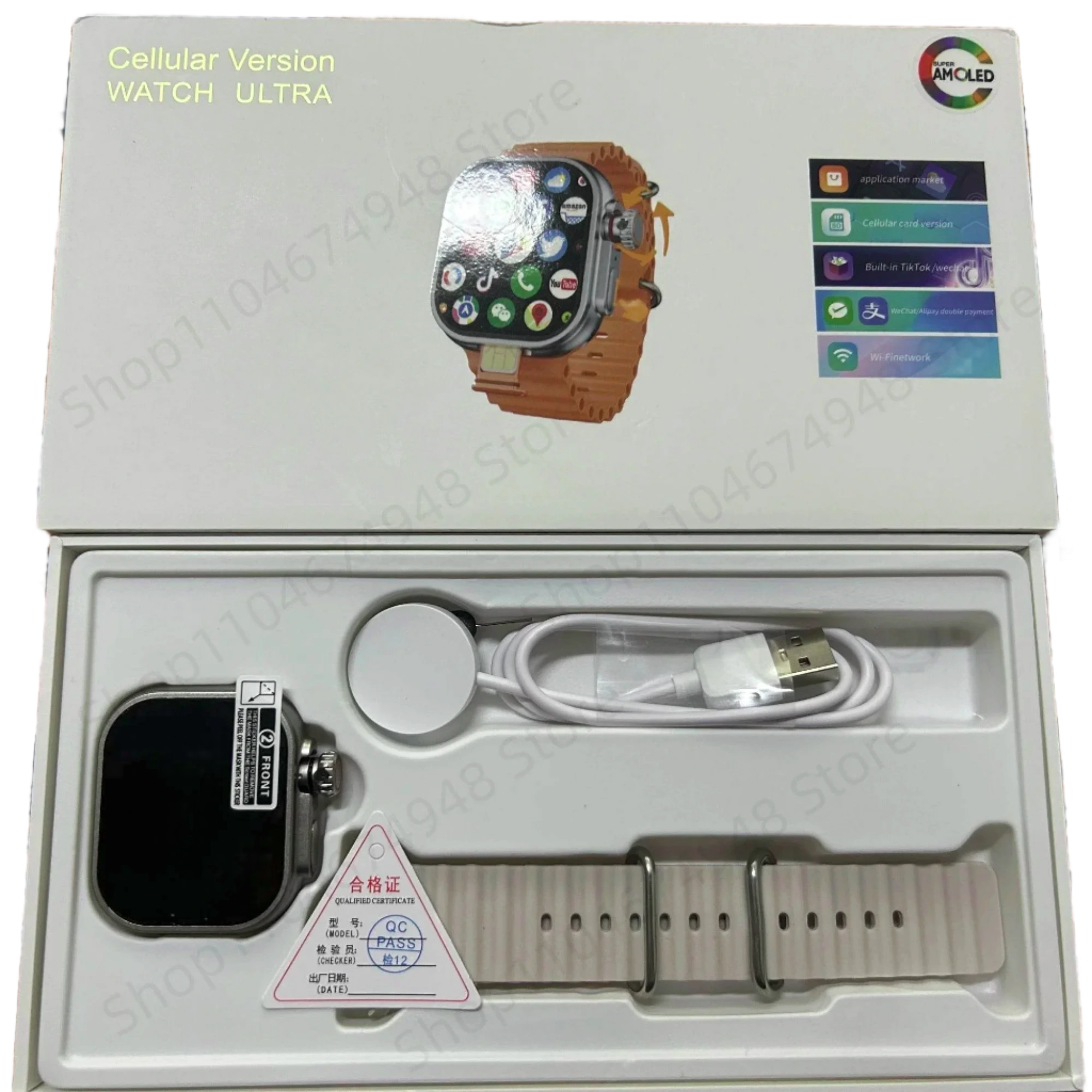 S10 Ultra Smartwatch 5G Amoled HD Display - TKINGS