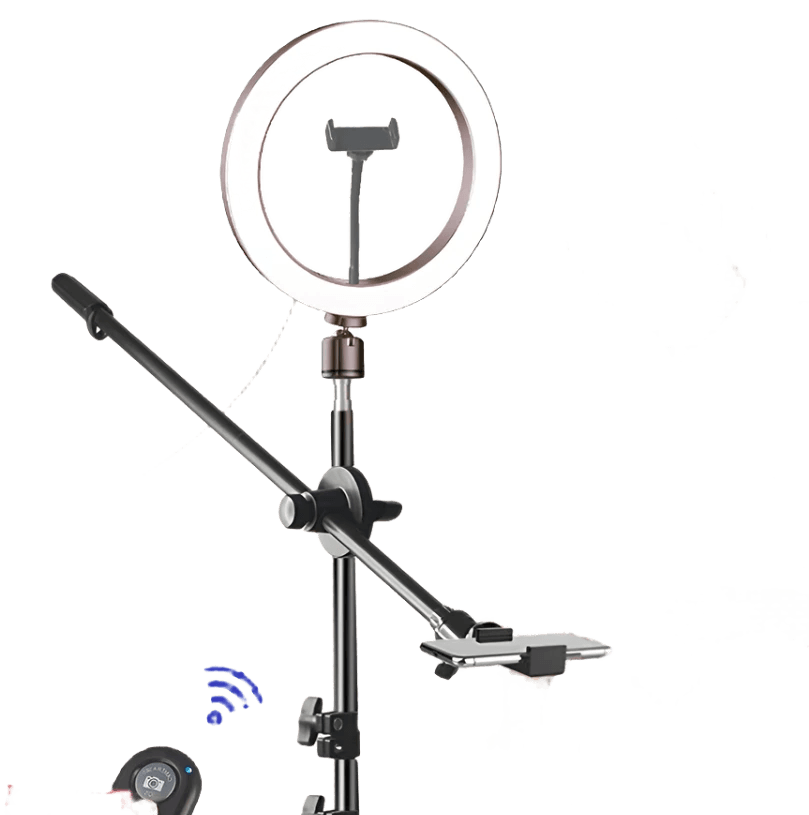Led Video Ring Circle Lighting Photo Studio Selfie Lamp With Tripod - TKINGS