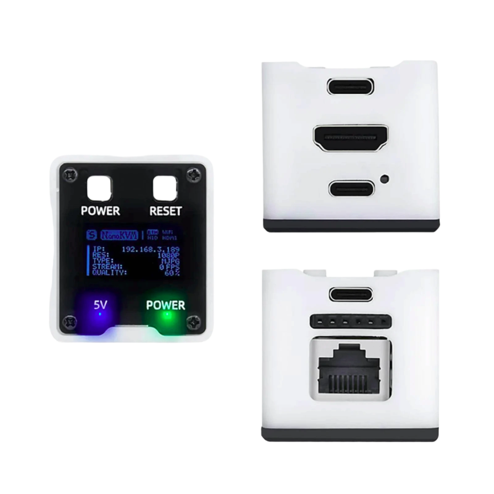 Nano PiKVM Mini Remote Control Operation - TKINGS