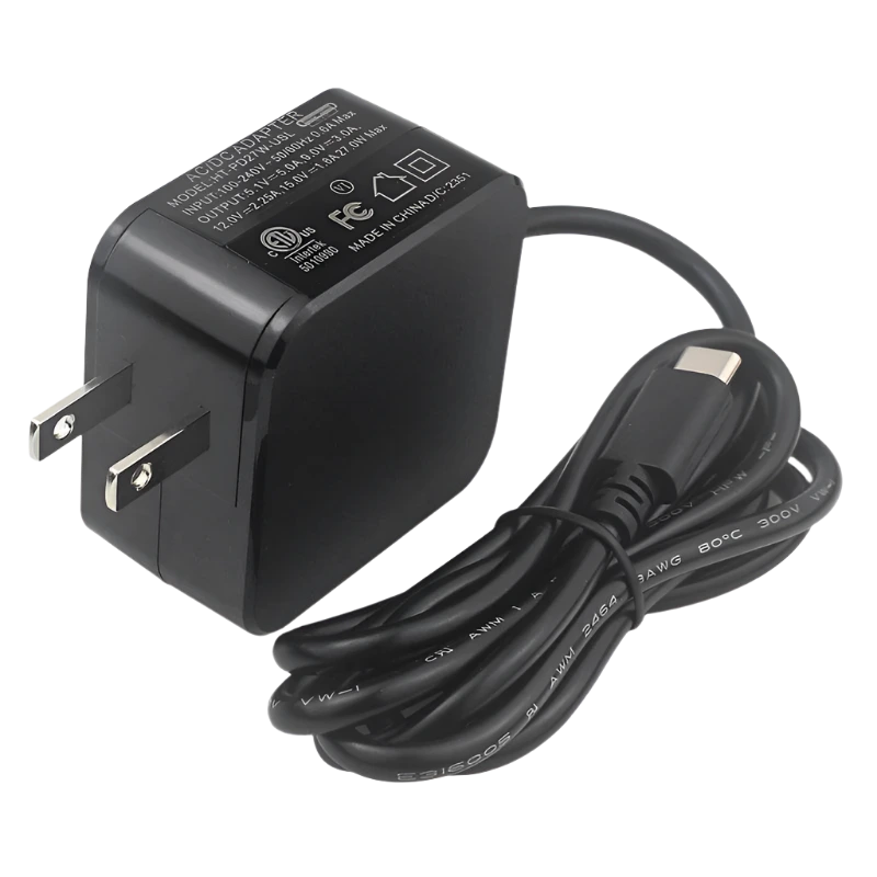 Raspberry Pi 5 Power Supply PD 27W 5.1V 5A USB Type-C Power - TKINGS