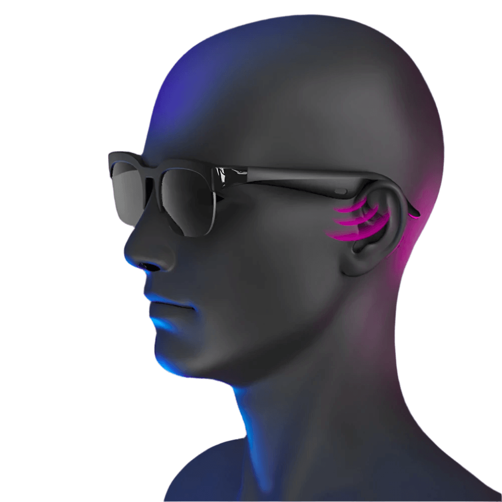 Smart Glasses AI Translator Hands-Free Music & Calls BT - TKINGS