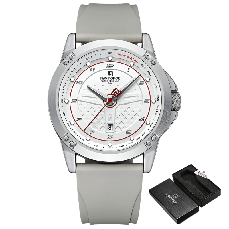 NAVIFORCE Watch Silicone Band Military Sports Waterproof Quartz - TKINGS