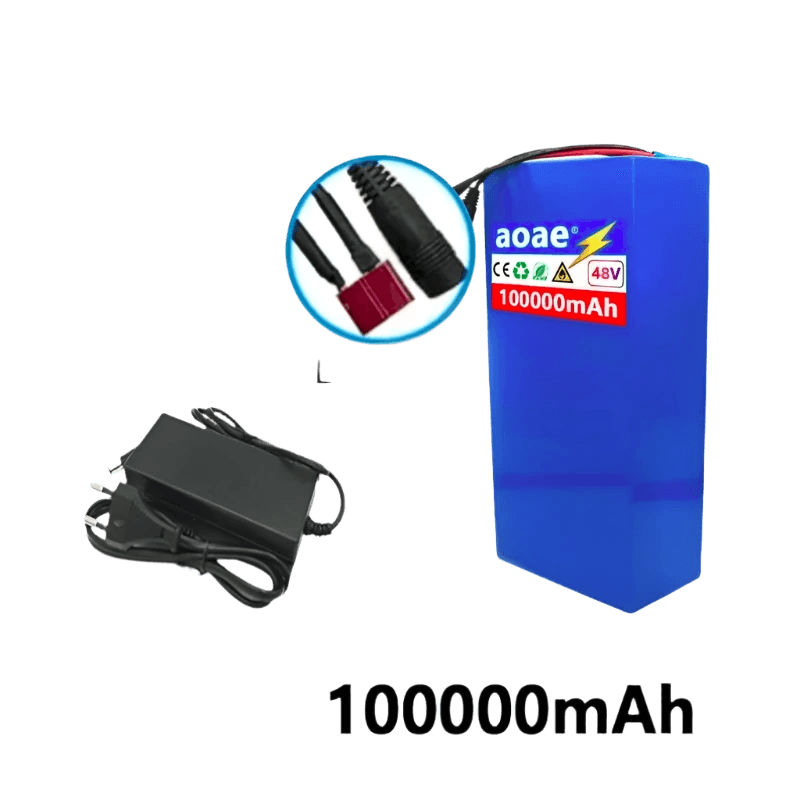 Original 48V 100Ah 13s6p Lithium Battery Pack 48v 100000mAh 2000W - TKINGS