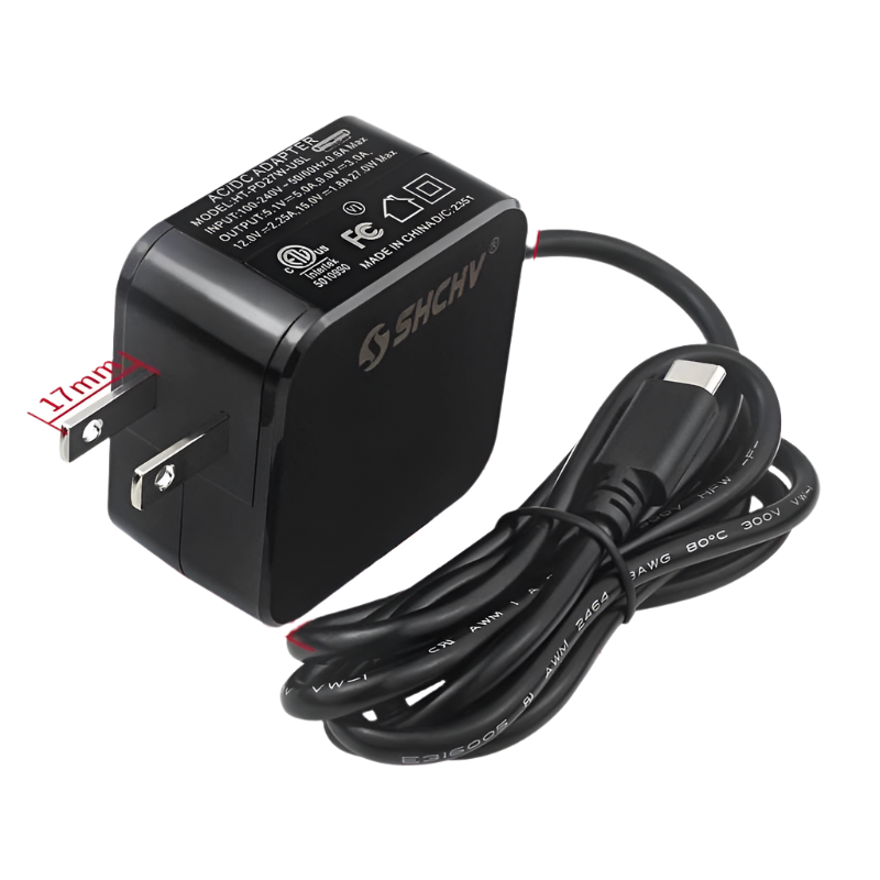 Raspberry Pi 5 Power Supply PD 27W 5.1V 5A USB Type-C Power - TKINGS
