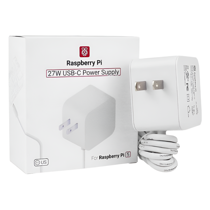 Official Raspberry Pi 27W USB-C Power Supply 5.1V 5A - TKINGS