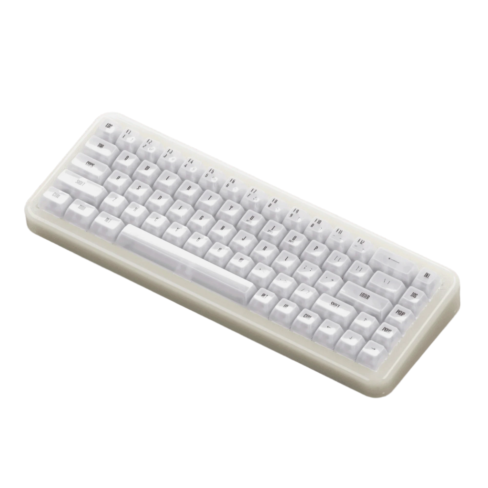 Akko YU01 Resin Mechanical Keyboard VIA 65% RGB Backlit Hot-swaP - TKINGS