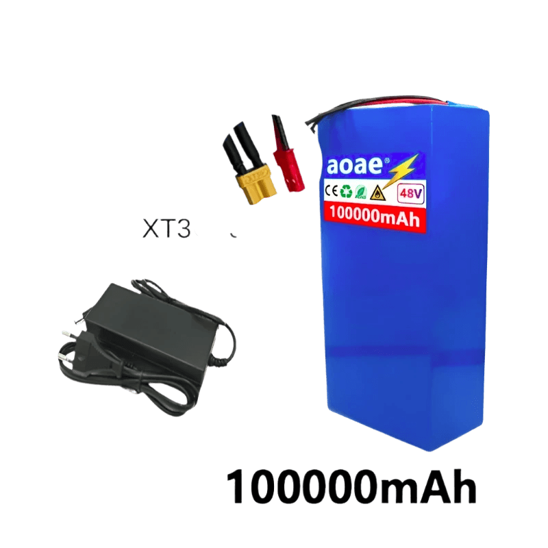 Original 48V 100Ah 13s6p Lithium Battery Pack 48v 100000mAh 2000W - TKINGS