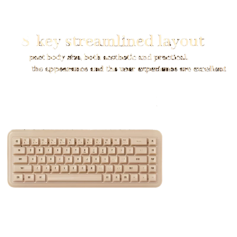 Akko YU01 Resin Mechanical Keyboard VIA 65% RGB Backlit Hot-swaP - TKINGS