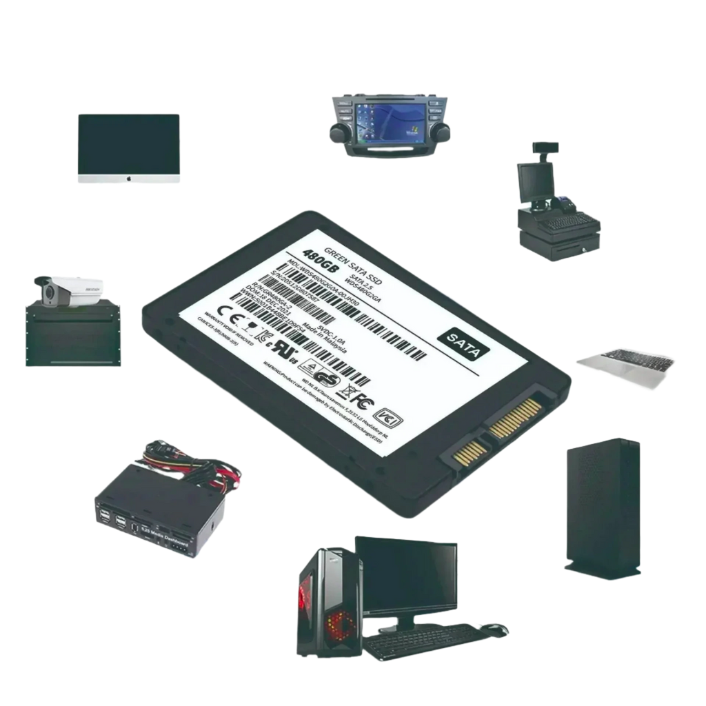 SSD Hard Drive, Sata3 Internal 2.5 Inch 4 To TLC 500 Mbps - TKINGS