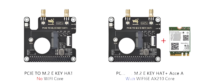 Raspberry Pi 5 PCIe To M.2 E KEY NGFF WIFI7 WIFI6 - TKINGS