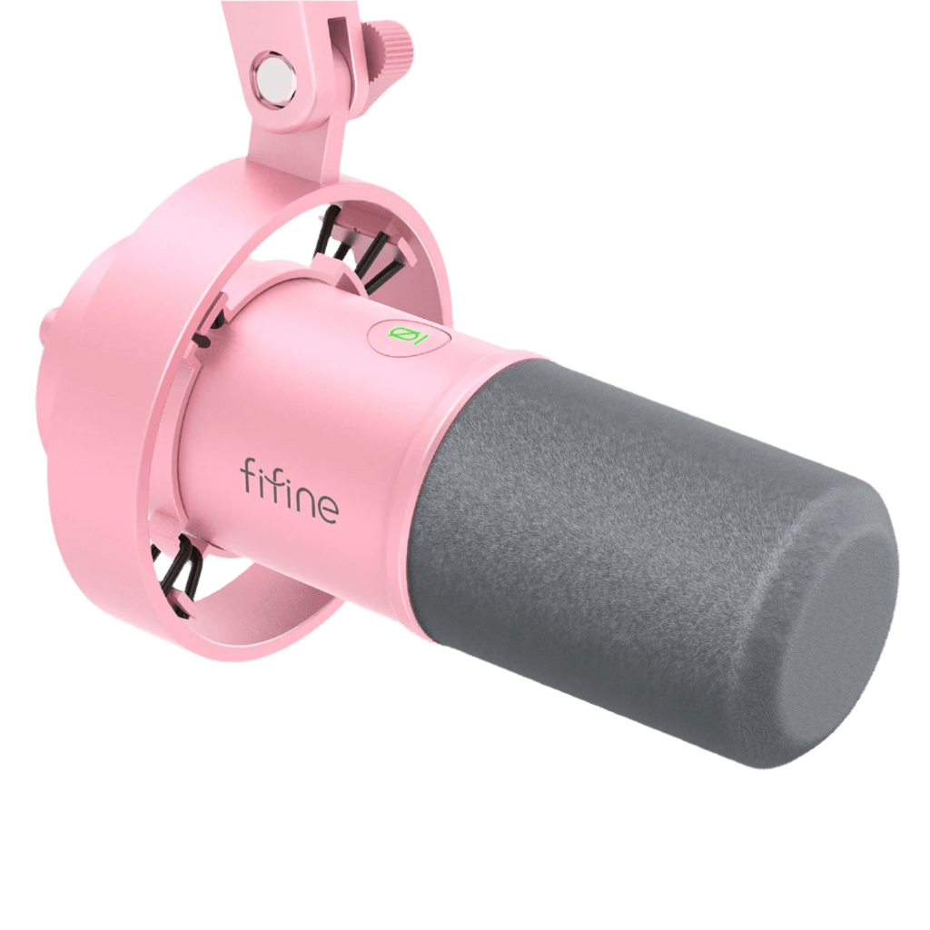 XLR Microphone with Shock Mount Touch-mute K688 - TKINGS