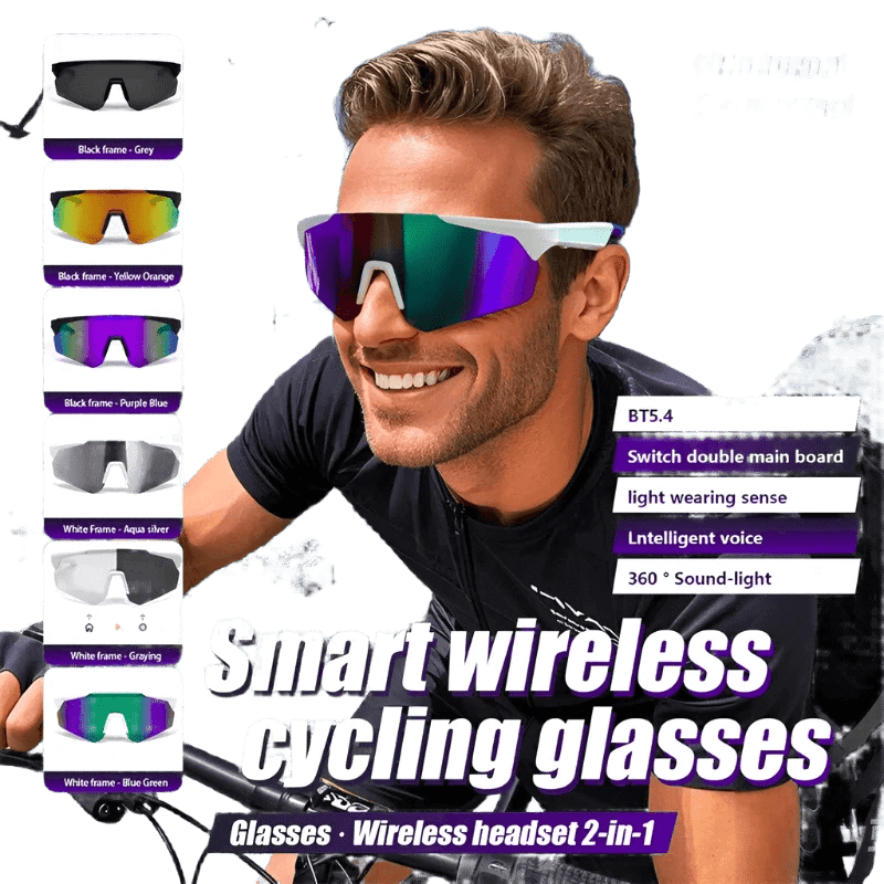 Smart Sunglasses Glasses Ultraviolet-Proof HIFI Sound Quality Call Outdoor - TKINGS