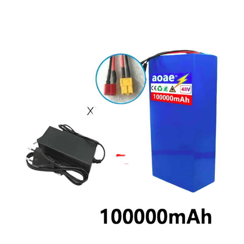 Original 48V 100Ah 13s6p Lithium Battery Pack 48v 100000mAh 2000W - TKINGS
