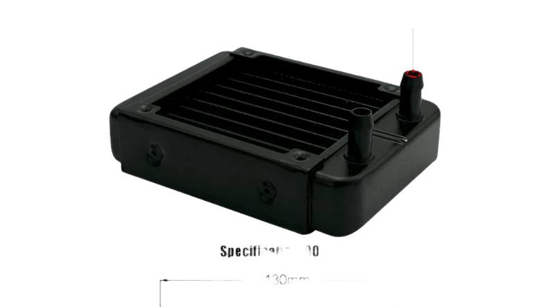 PC Water Cooling Radiator Aluminum For CPU GPU RAM - TKINGS