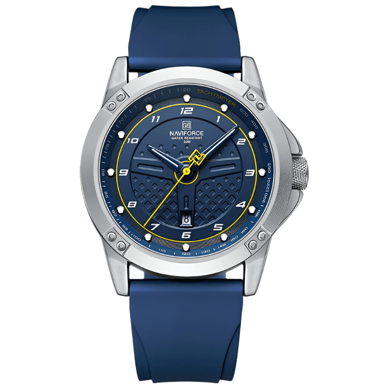 NAVIFORCE Watch Silicone Band Military Sports Waterproof Quartz - TKINGS