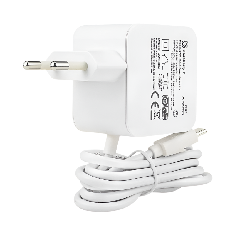 Official Raspberry Pi 27W USB-C Power Supply 5.1V 5A - TKINGS