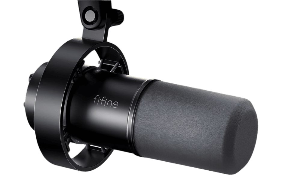 XLR Microphone with Shock Mount Touch-mute K688 - TKINGS