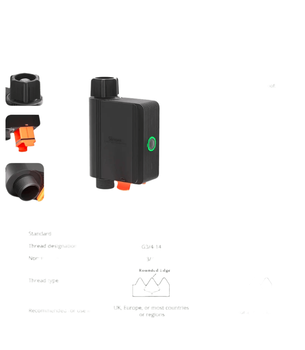 Zigbee 3.0 Smart Water Valve IP55 Automatic Irrigation System - TKINGS