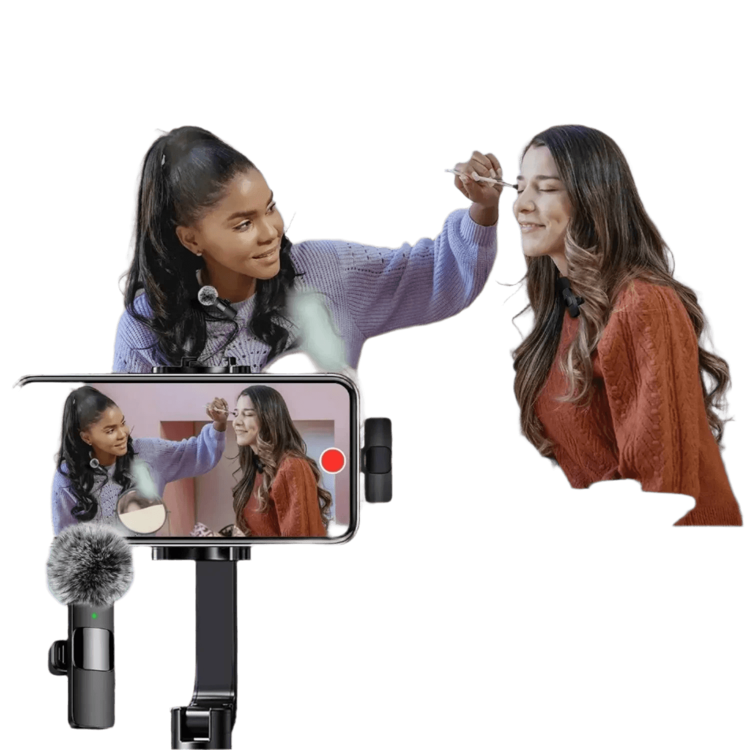 Wireless Lavalier Microphone Audio Video Recording Mini Mic - TKINGS