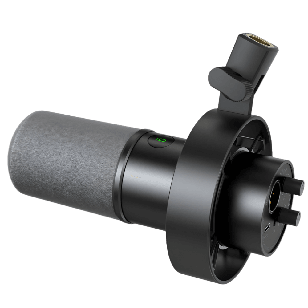 XLR Microphone with Shock Mount Touch-mute K688 - TKINGS