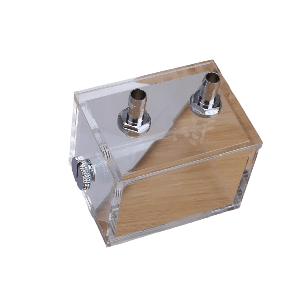 200ml Clear Water Tank Reservoir with 2 Tube Connectors - TKINGS