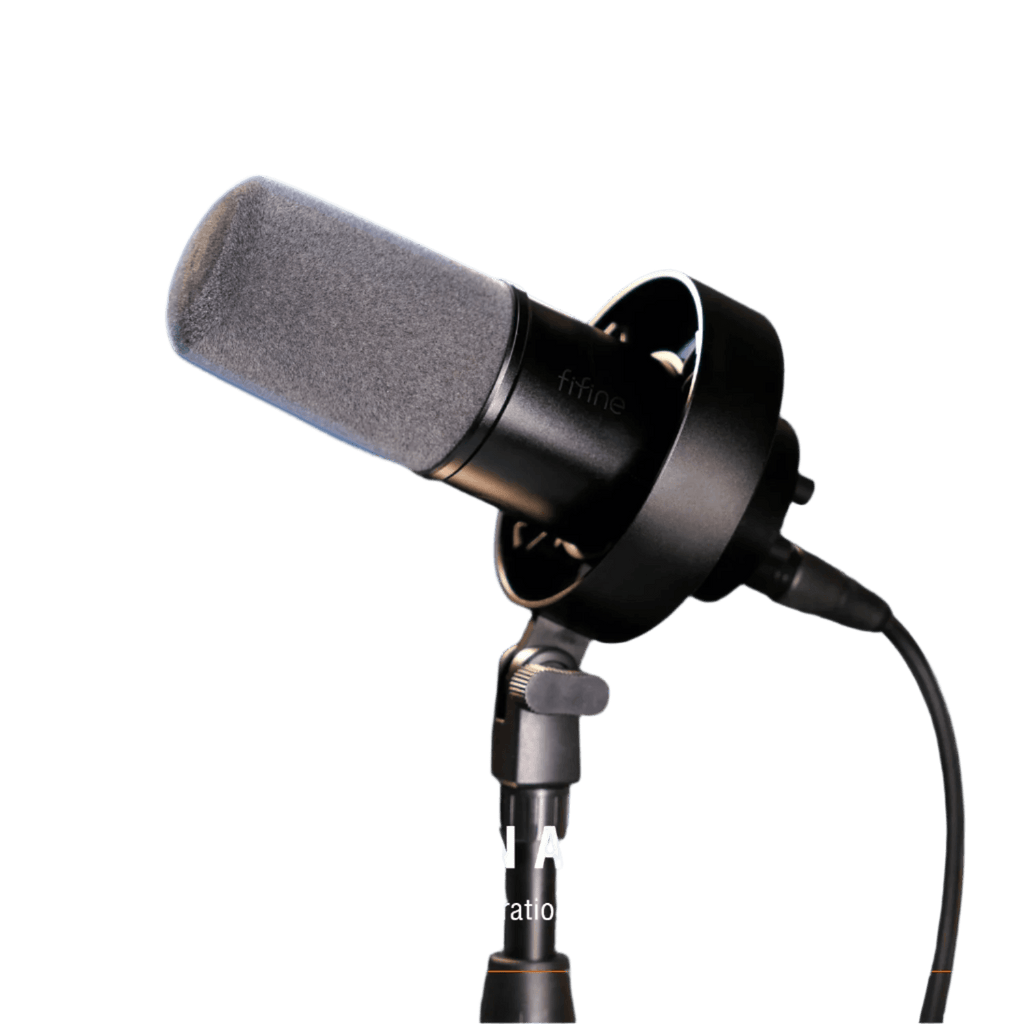 XLR Microphone with Shock Mount Touch-mute K688 - TKINGS