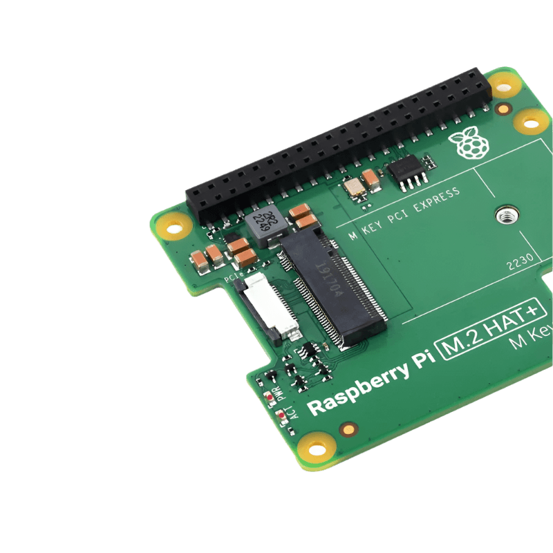 Official Raspberry Pi 5 M.2 HAT+ Gen2 Gen3 NVME M.2 SSD 2230/2242 - TKINGS