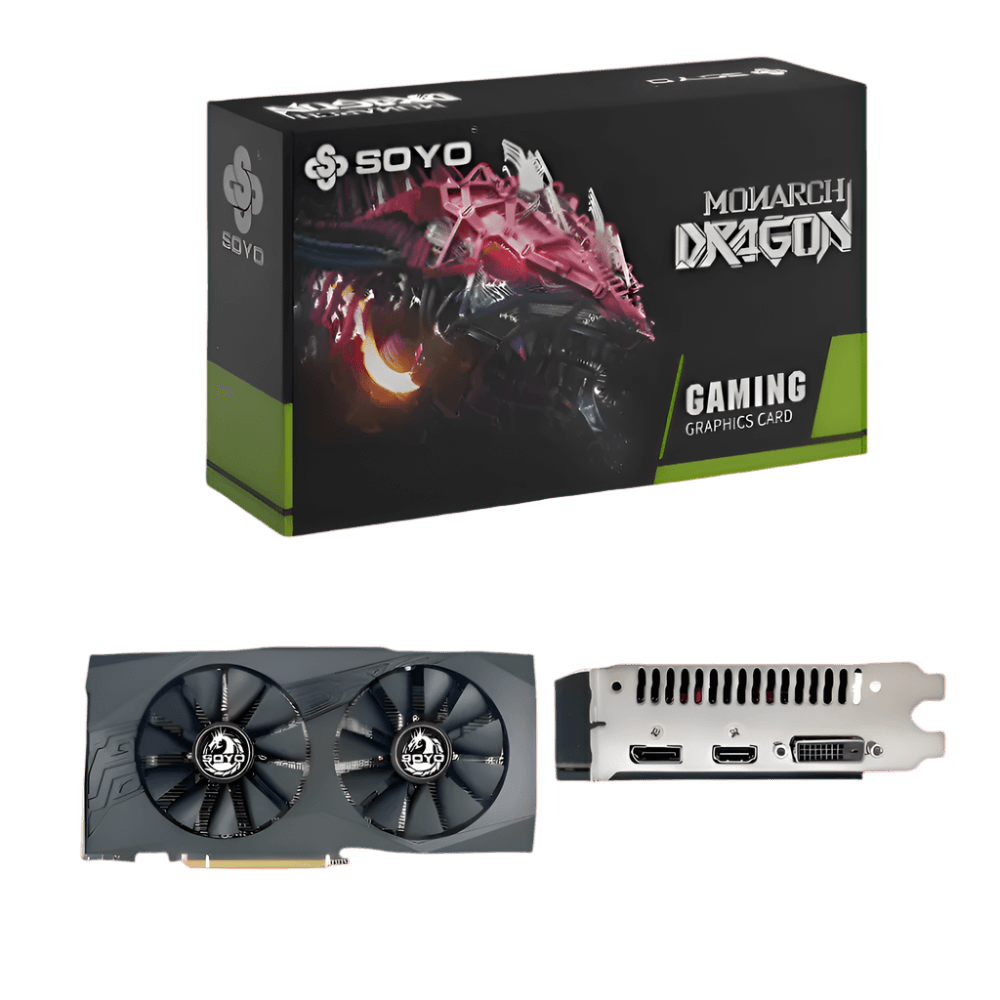 SOYO Graphic Card Radeon RX580 8G GDDR5 Video Card PCIE 3.0x16 GPU - TKINGS