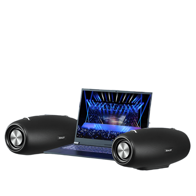 Zealot S67 Wireless Speaker WithShoulder Strap,Outdoor,Waterproof,Portable Speaker with Loud Stero and Booming Bass,40H Playtime - TKINGS
