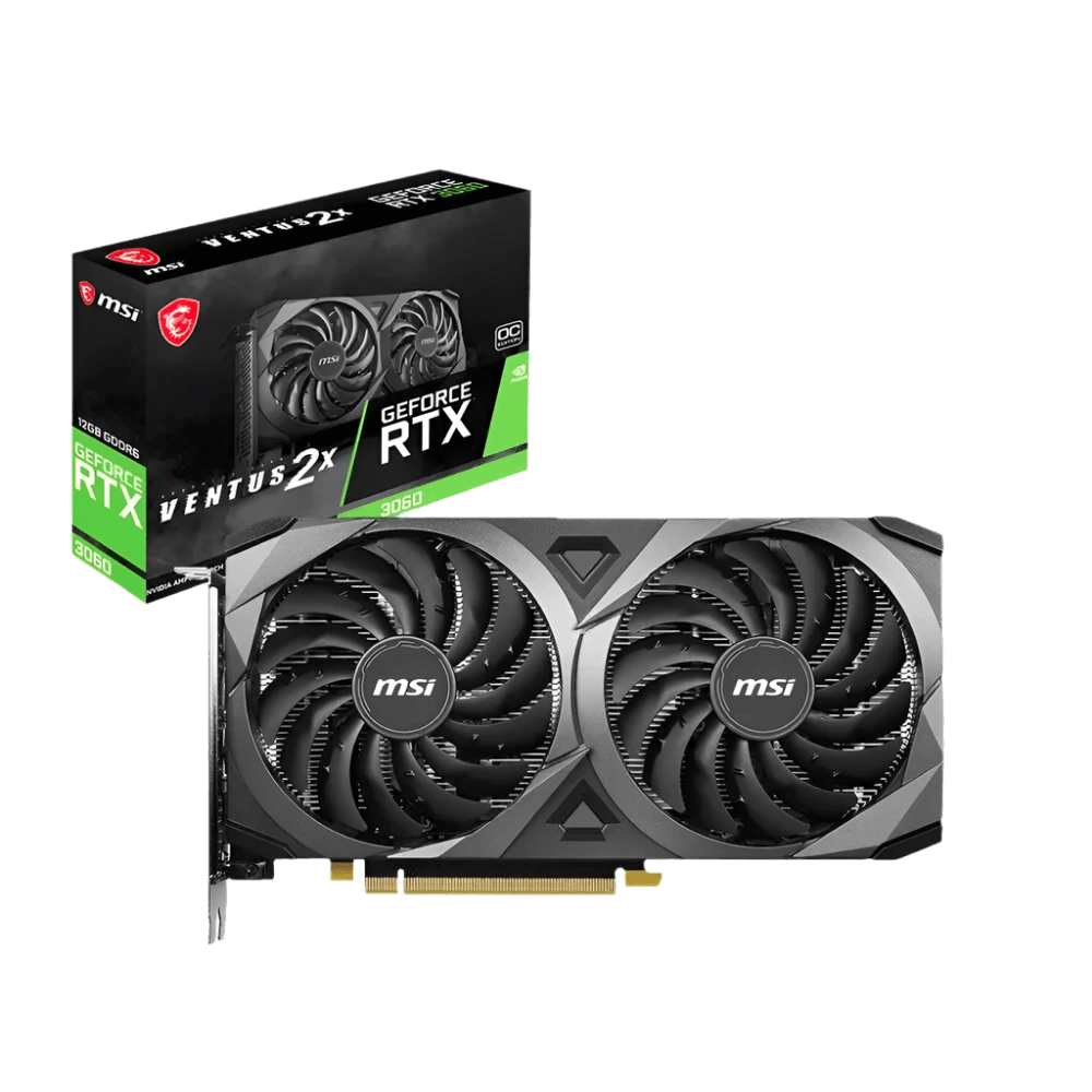 MSI GeForce RTX 3060 VENTUS 2X 12G OC Gaming Graphics Card - TKINGS
