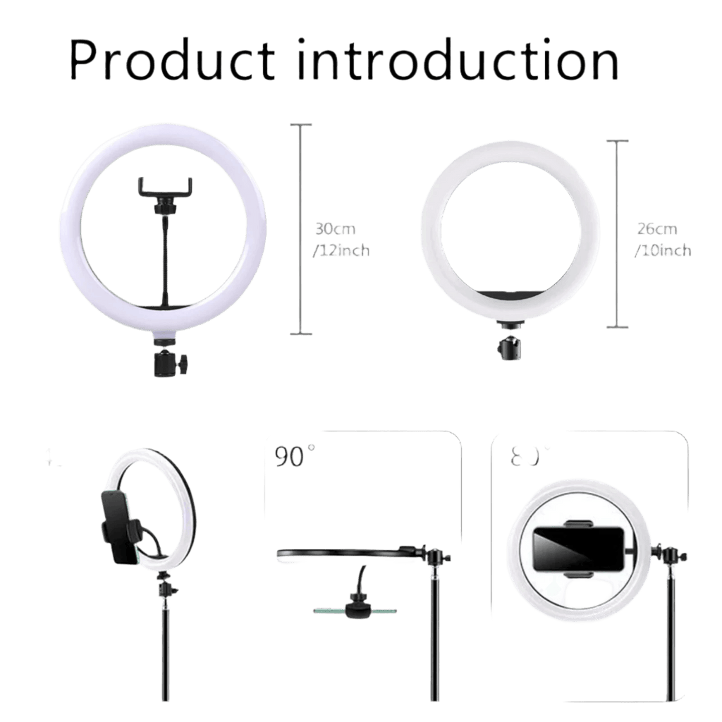 Selfie Ring Light RGB Tripod Phone Stand Holder - TKINGS