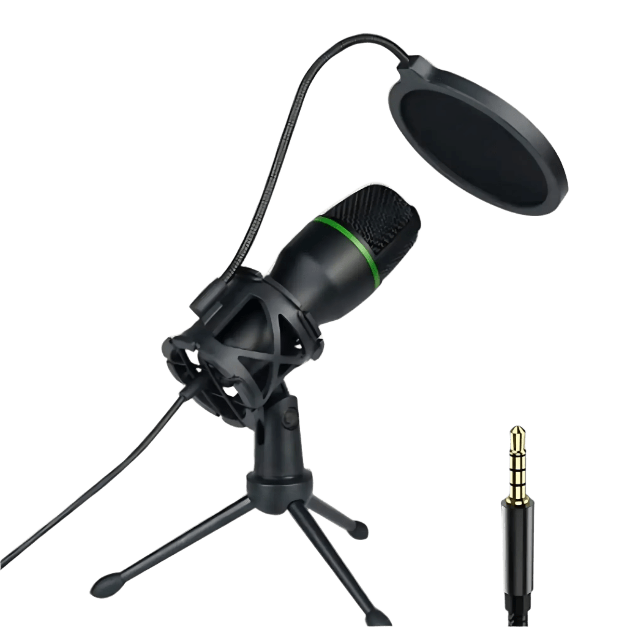 Professional Condenser Microphone RGB Lighting & Tripod Stand - TKINGS