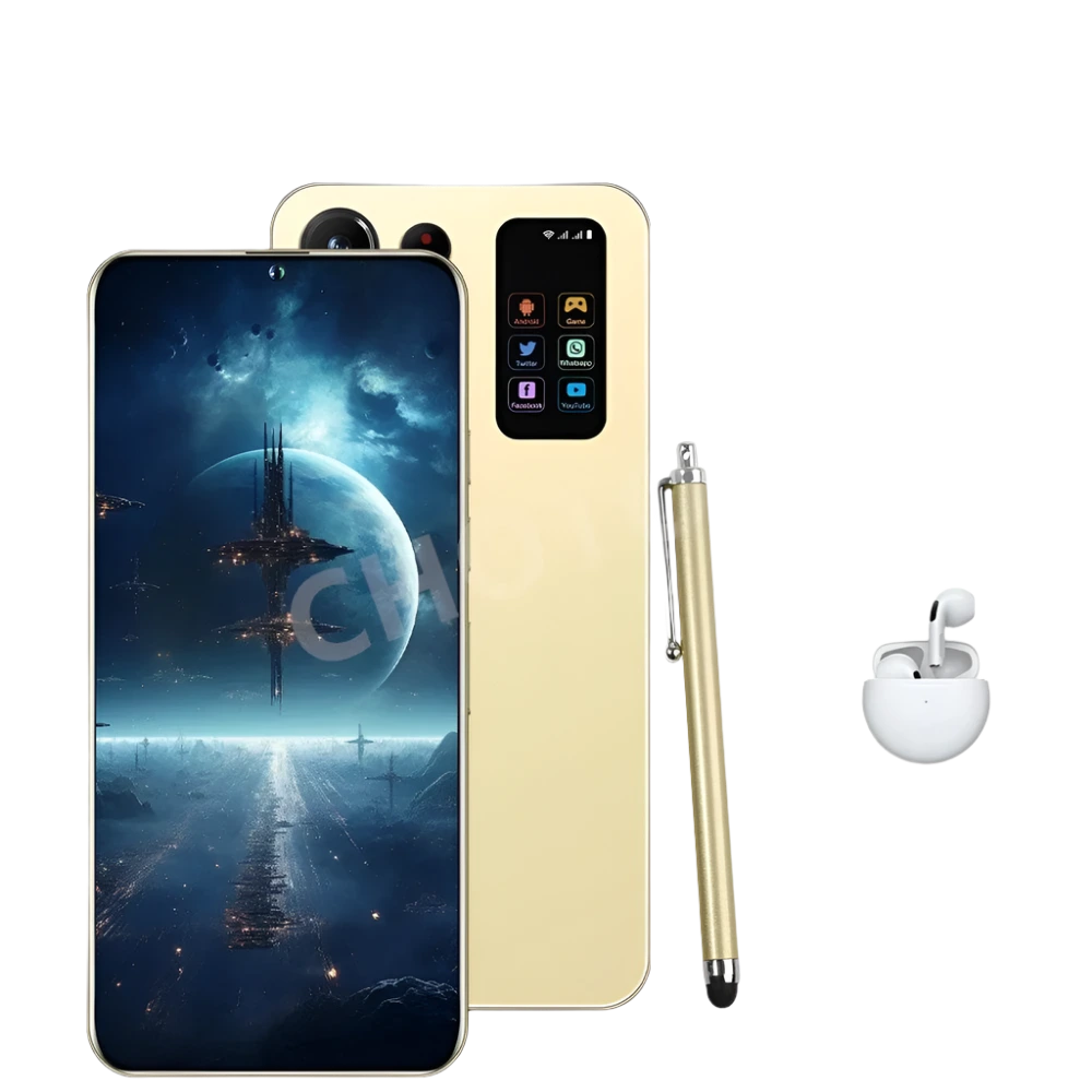 S+ 25 Ultra Global Version Original 7.3HD Mobile Phones 4G 5G Dual Sim - TKINGS