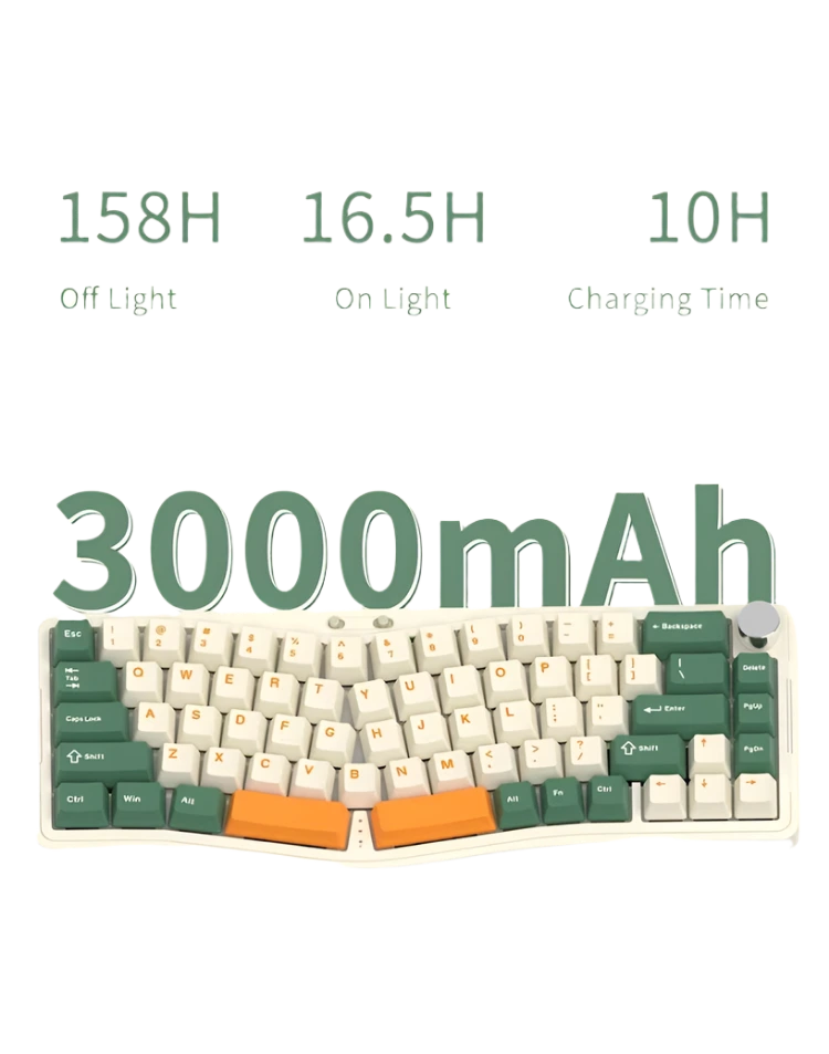 Mechanical Keyboard Wireless Hot-Swapp - TKINGS