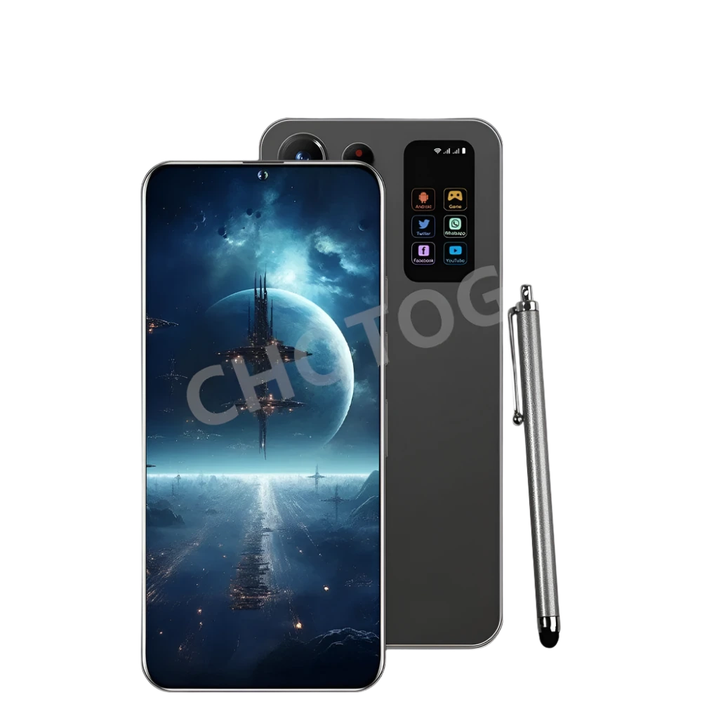 S+ 25 Ultra Global Version Original 7.3HD Mobile Phones 4G 5G Dual Sim - TKINGS