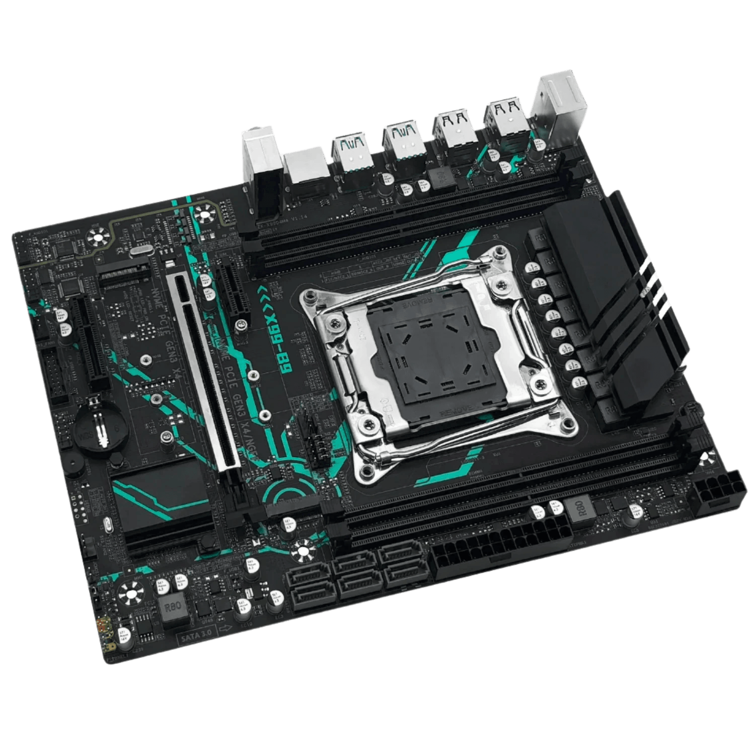 Motherboard Kit Intel LGA2011-3 Xeon E5 2630 V4 CPU DDR4 16GB - TKINGS