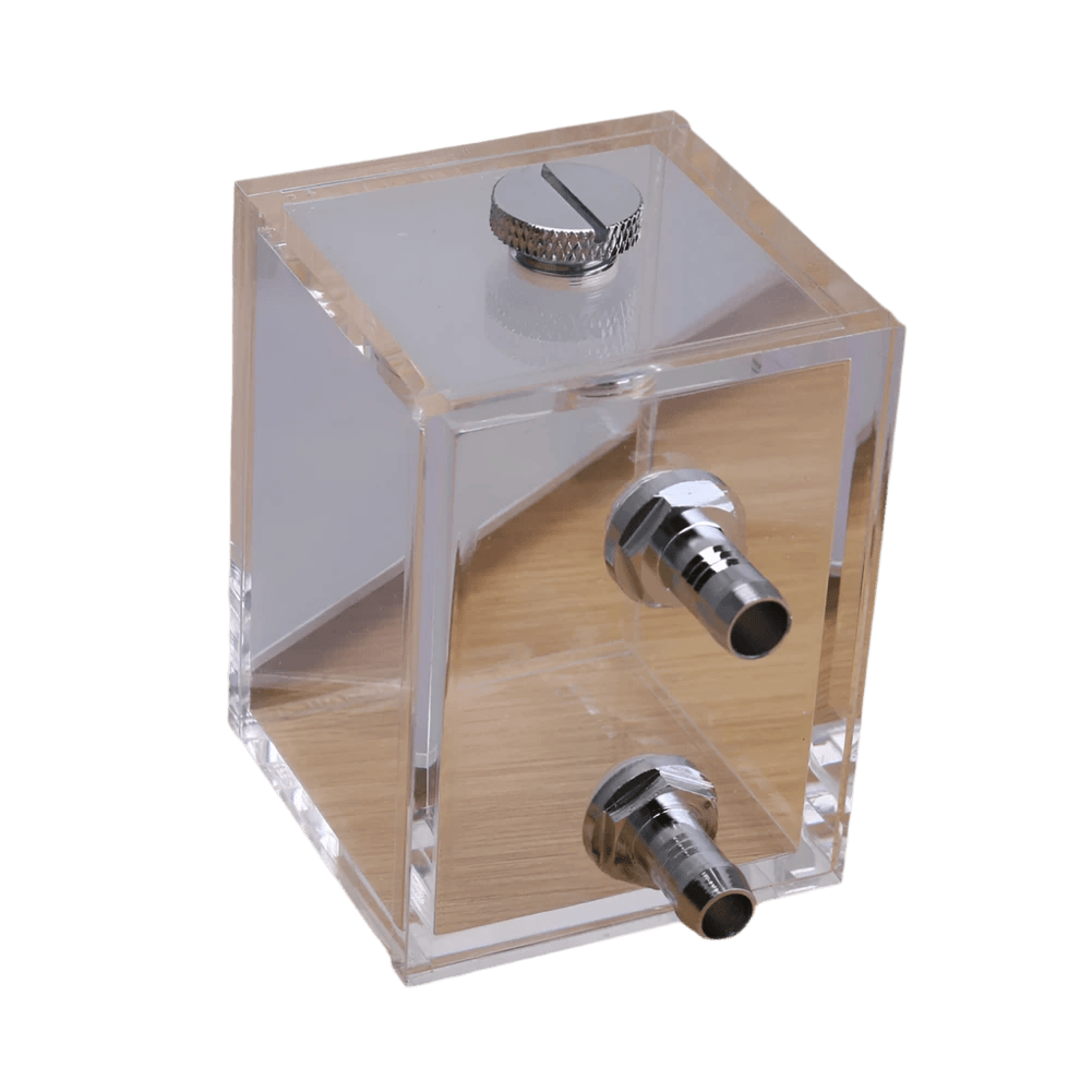 200ml Clear Water Tank Reservoir with 2 Tube Connectors - TKINGS