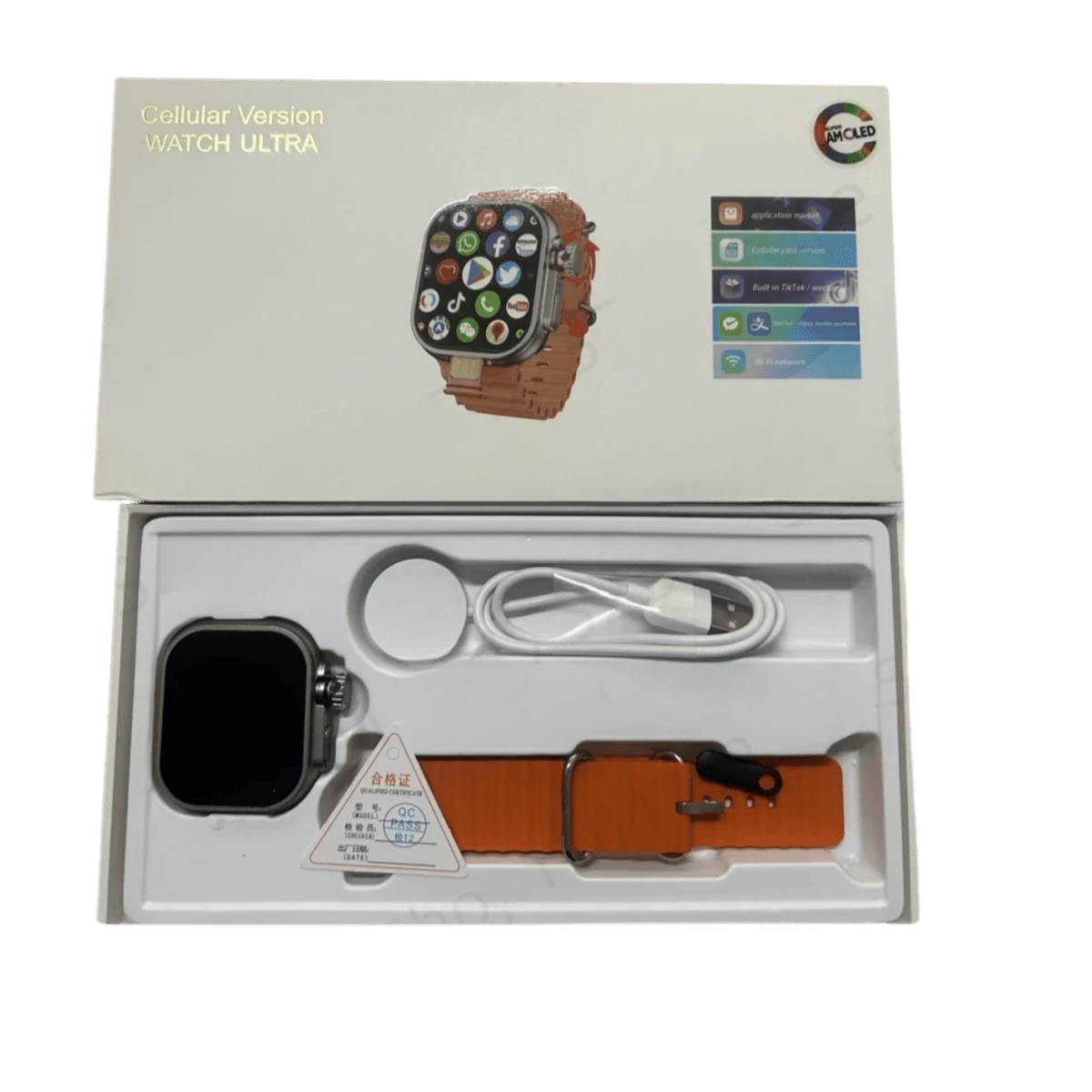 S10 Ultra Smartwatch 5G Amoled HD Display - TKINGS