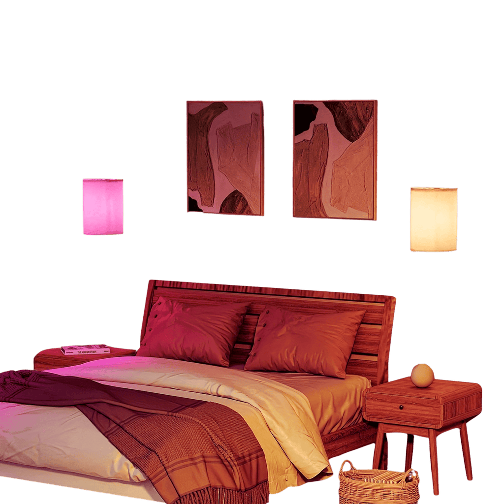 2 Piece RGB Wall Lights Remote - TKINGS