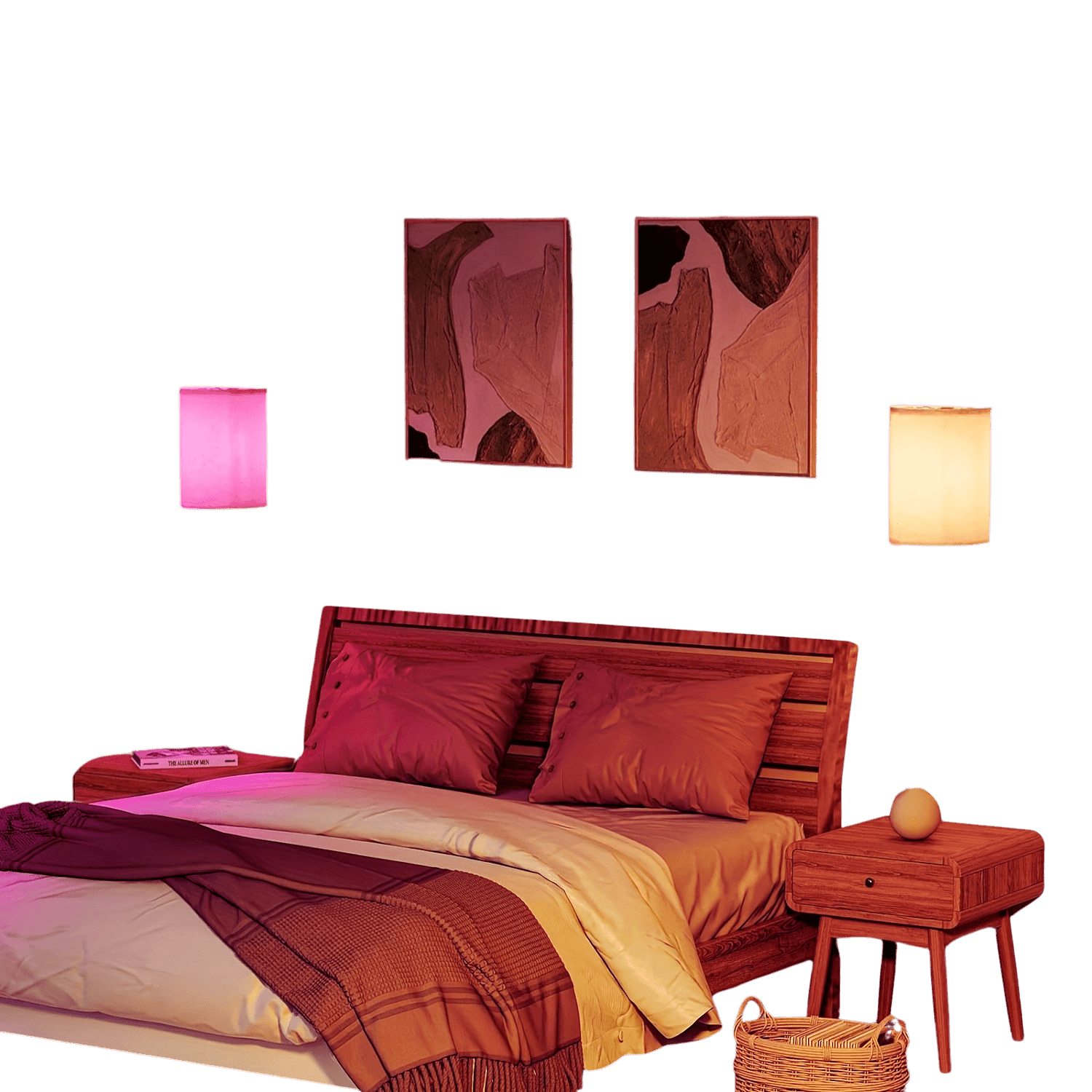 2 Piece RGB Wall Lights Remote - TKINGS