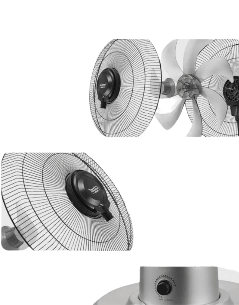 Misting Fan with 4000mL Water Tank, 3 Speeds - TKINGS