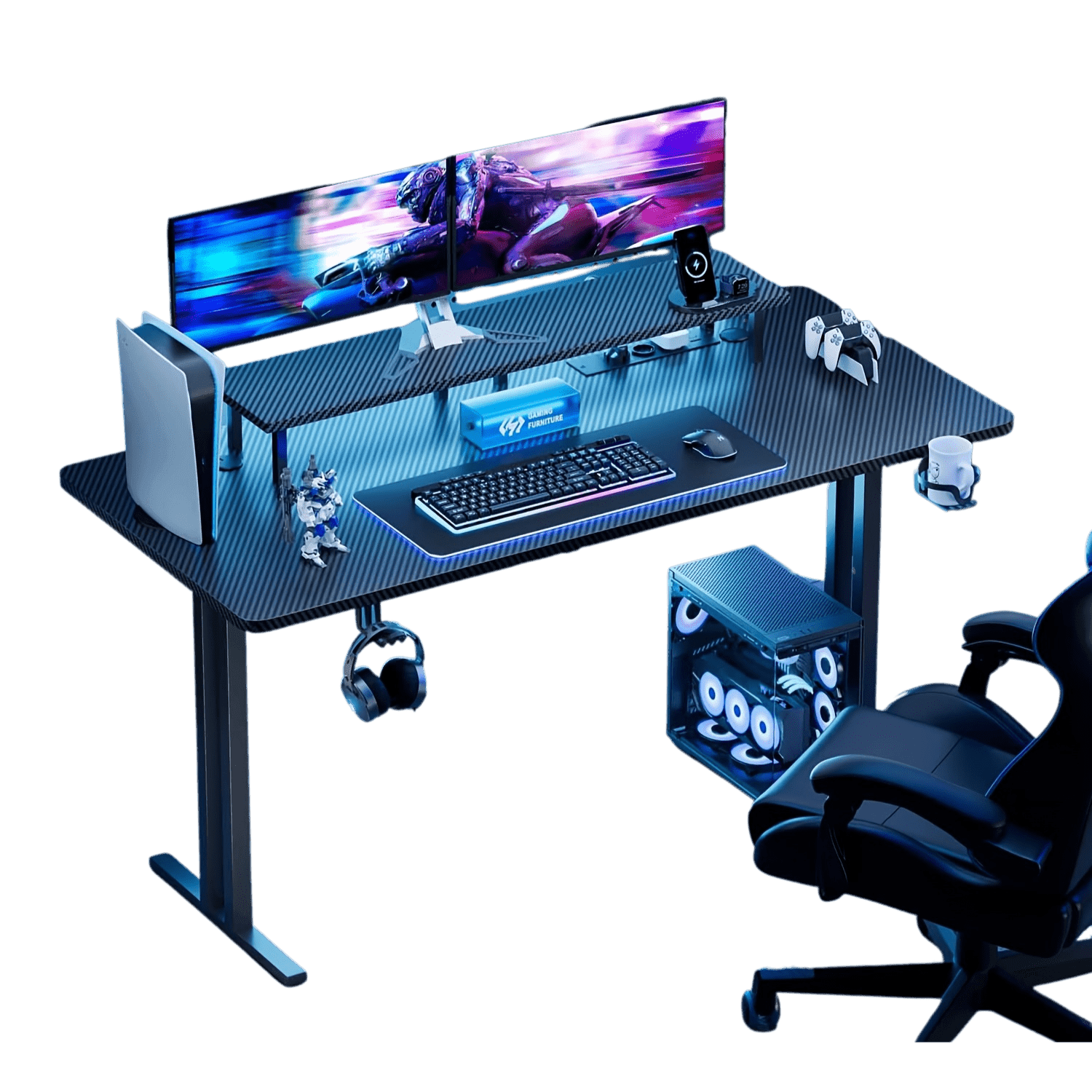 Sturdy Computer Desk for Gaming and Office - TKINGS