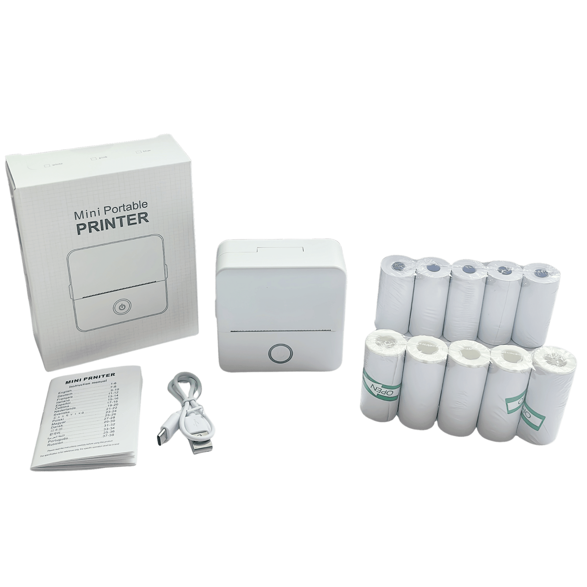 Thermal Wireless Printer for Stickers, Labels, Photos - TKINGS