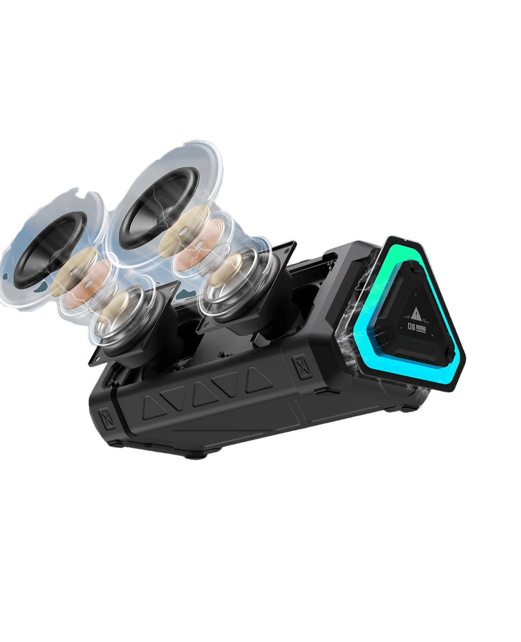 MLOVE P3 Outdoor Bluetooth Speaker, 40W Output Power - TKINGS