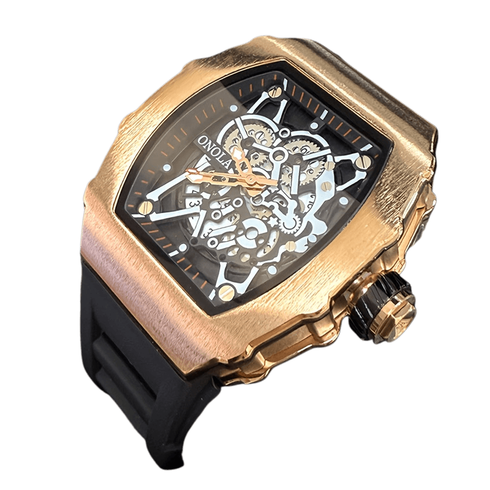 Wine Barrel-Shaped Quartz Watch - Luminous High Quality 30m - TKINGS