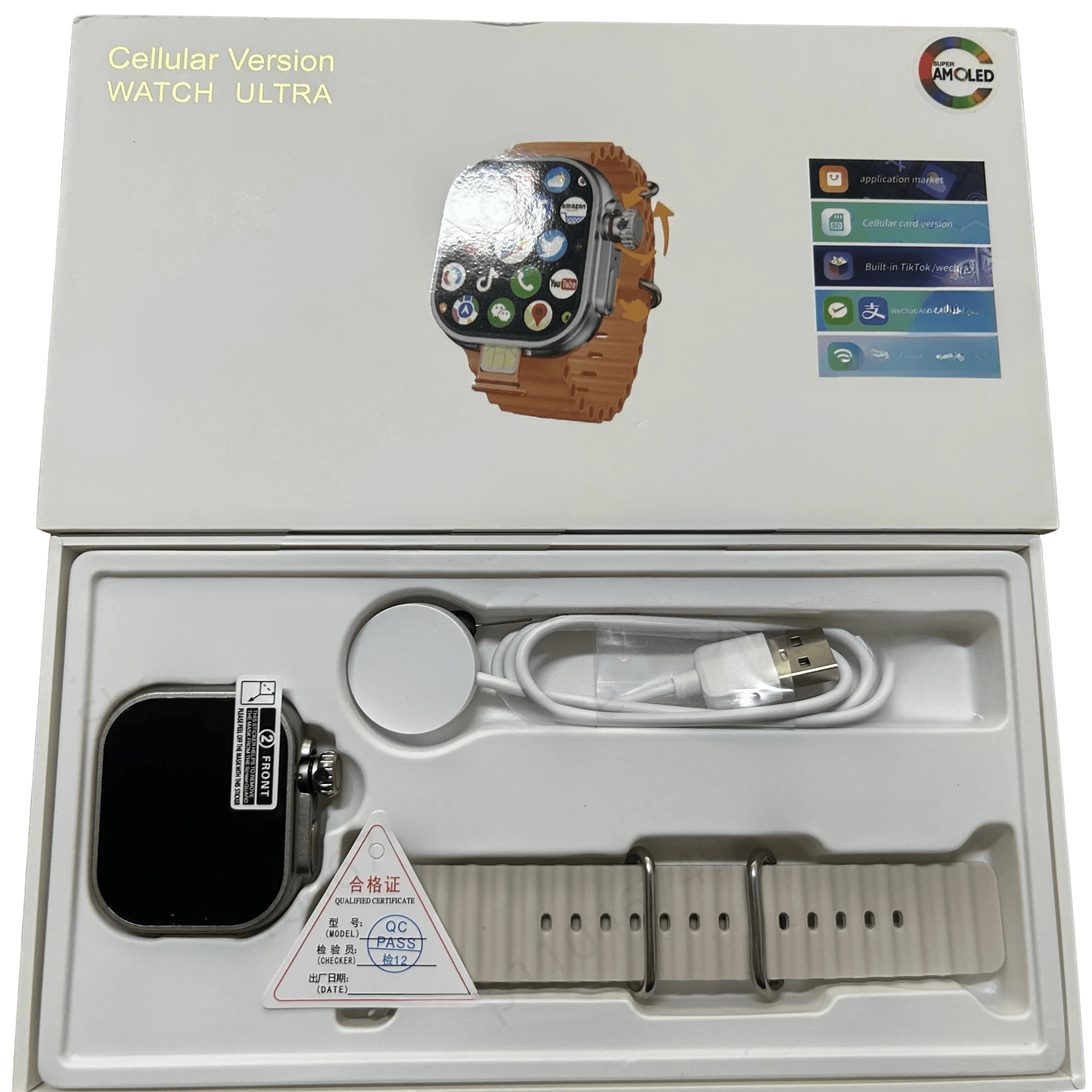 S10 Ultra Smartwatch 5G Amoled HD Display - TKINGS