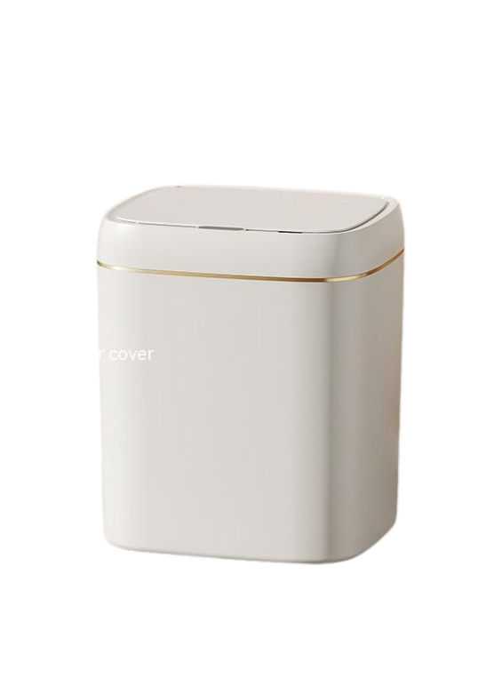 Smart Trash Can With Lid For Bedroom And Living Room